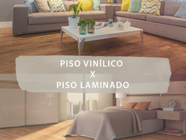 Piso vinílico ou piso laminado? Aprenda a diferenciar!
